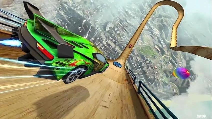 特技坡道車游戲