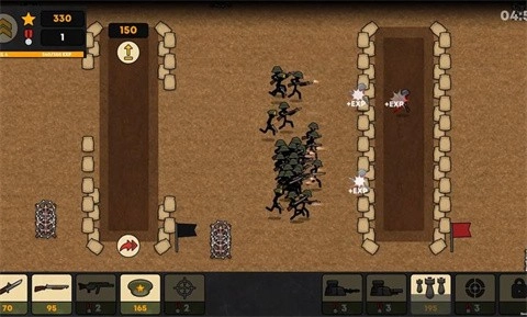 火柴人战壕正版图2