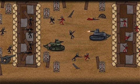 火柴人战壕正版图1