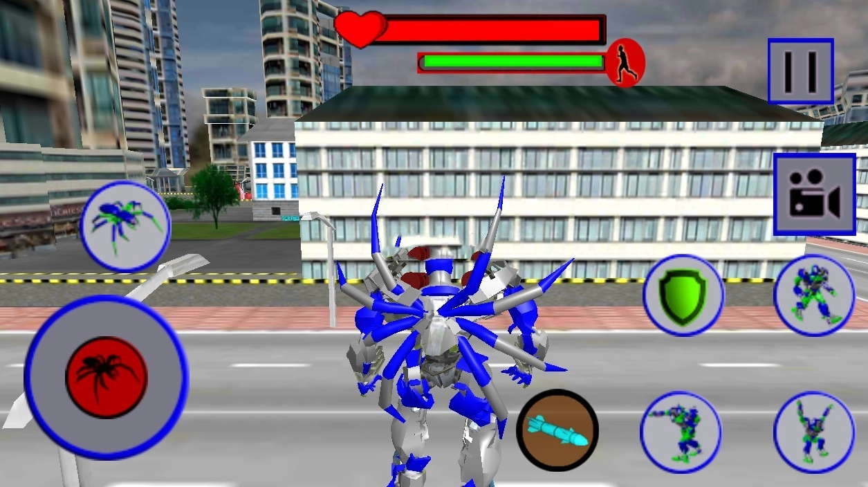 蜘蛛侠钢铁机器人