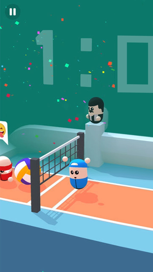 彩色排球3D游戏图3