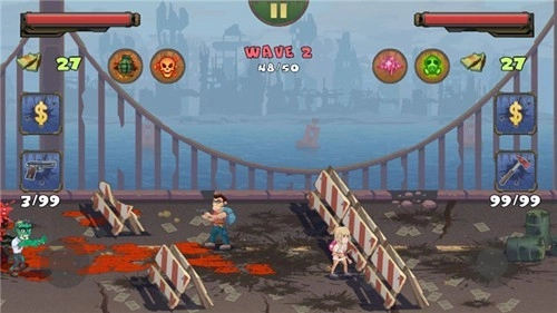 两个家伙和僵尸2图4