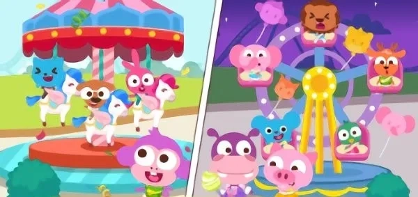 泡泡小鎮(zhèn)游樂(lè)園(兒童游樂(lè)園游戲)  安卓版-截圖3