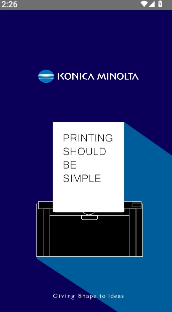 柯尼卡美能達打印