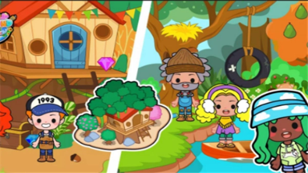 我的假装世界生活故事