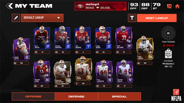 麦登橄榄球26官服图1