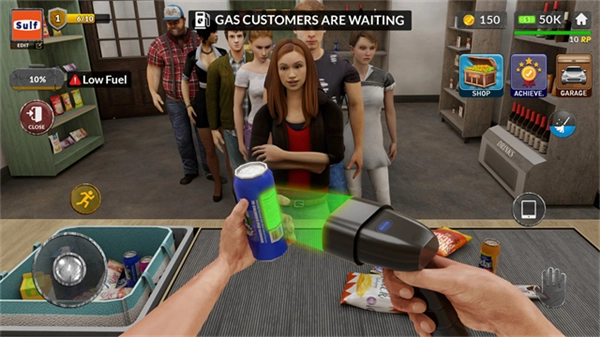 加油站垃圾場模擬器-截圖2