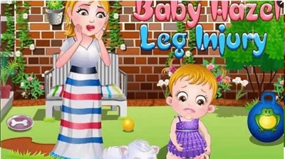 可爱宝贝受伤了