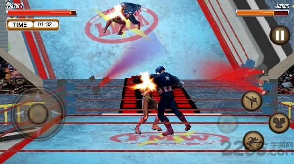 超级英雄摔跤竞技场图3