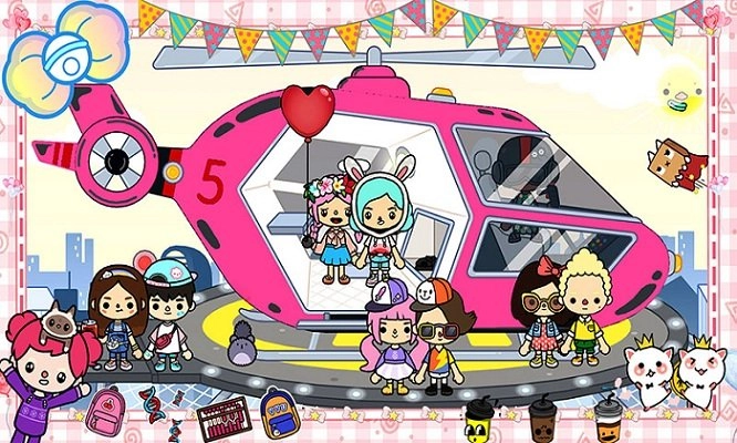 米加世界城镇游戏