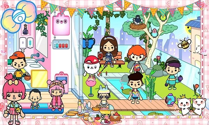 米加世界城镇游戏