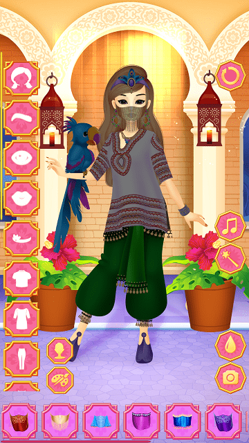 异国公主可爱装扮游戏(4)