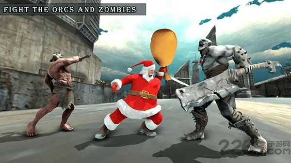 圣诞老人绳英雄模拟器