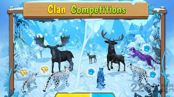 雪豹家庭模拟器