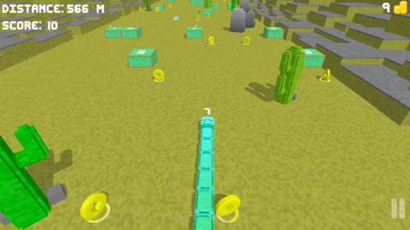 像素工艺贪吃蛇游戏