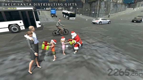 圣诞老人绳英雄模拟器