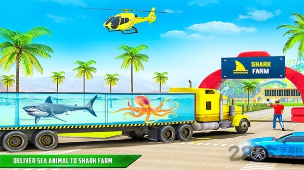 鲨鱼运输车游戏