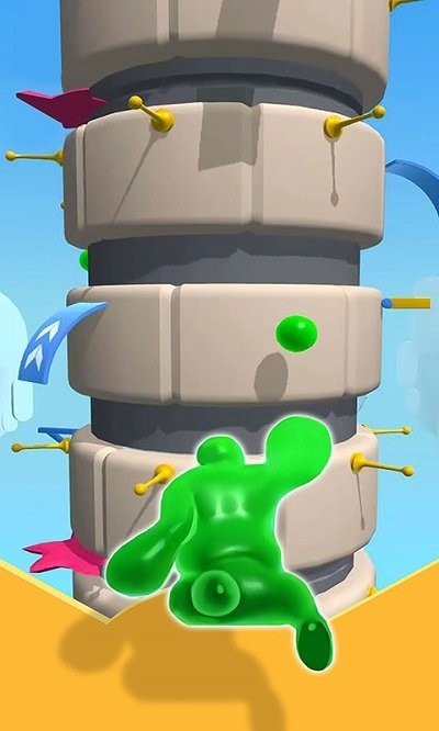 果冻人攀岩游戏