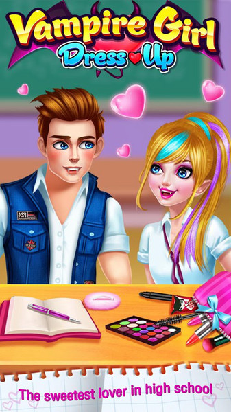 吸血鬼女孩换装游戏