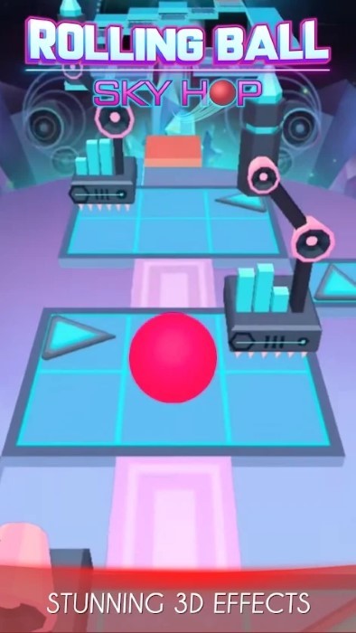 滚动的天空球游戏