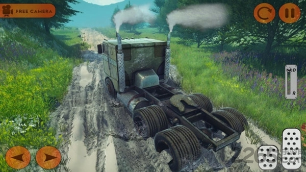 泥泞的越野卡车驾驶游戏图3