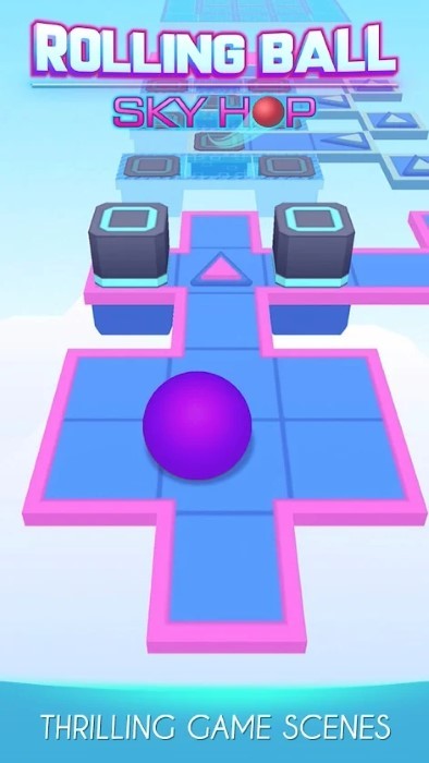 滚动的天空球游戏