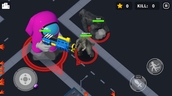 太空杀哥斯拉反击游戏