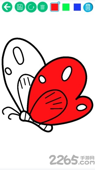 儿童动物填色画画图4