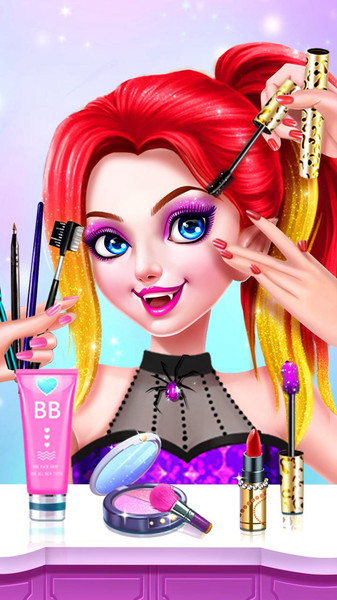 吸血鬼女孩换装游戏