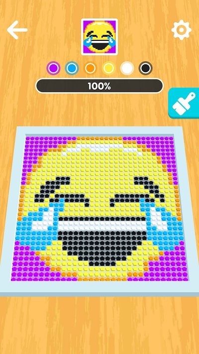 解压像素涂画游戏