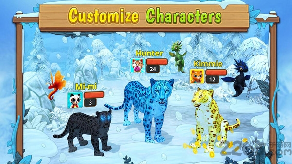 雪豹家庭模拟器