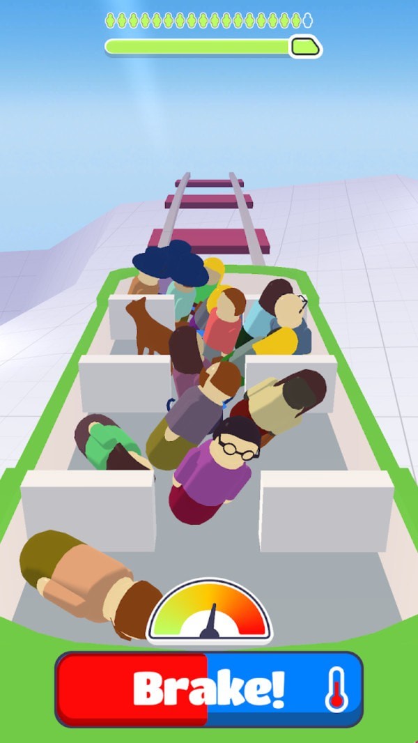 拥挤的过山车版