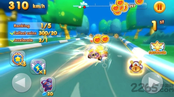 开心超人终极赛车游戏