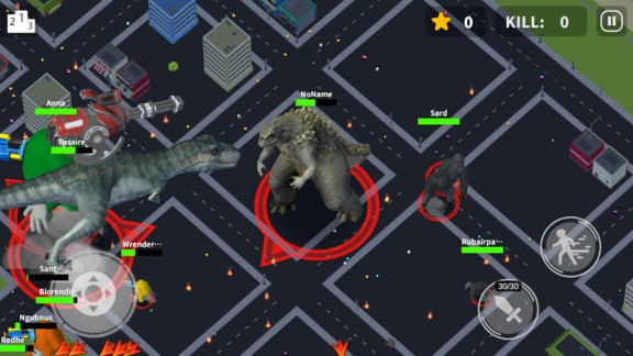 太空杀哥斯拉反击游戏