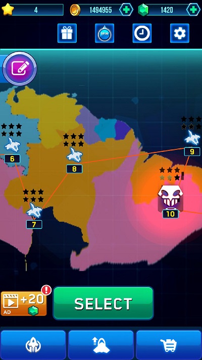 太空银河战队手机版图4