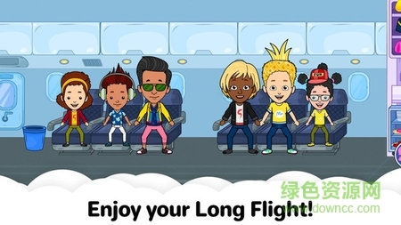 我的机场城市儿童小镇游戏(1)