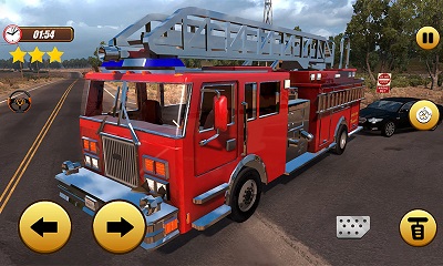 消防车出车模拟(4)