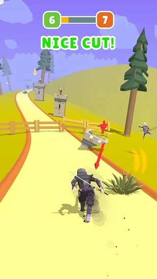 武士刀冲冲冲游戏