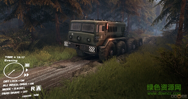 越野卡车泥泞奔驰游戏图2