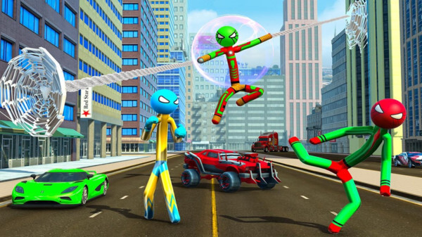 真实火柴人绳索英雄图4