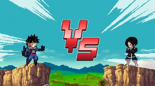 像素赛亚人格斗图1