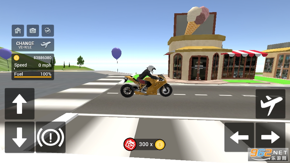 飞行摩托车模拟器