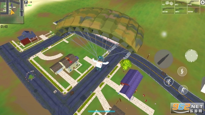 像素射击方块战场游戏图2