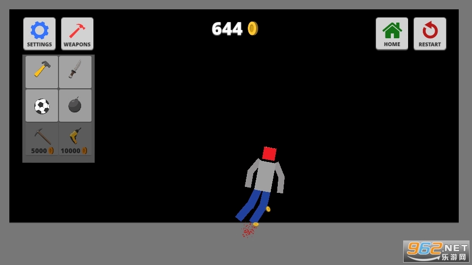 粉末火柴人沙盒游戏