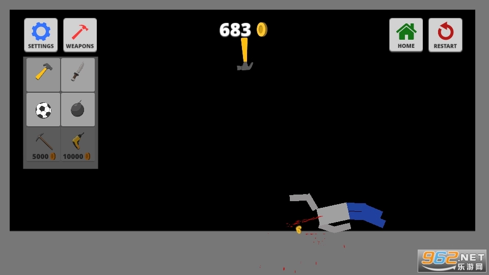 粉末火柴人沙盒游戏