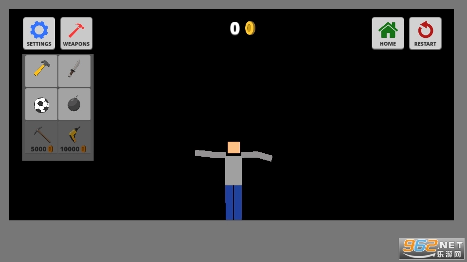 粉末火柴人沙盒游戏