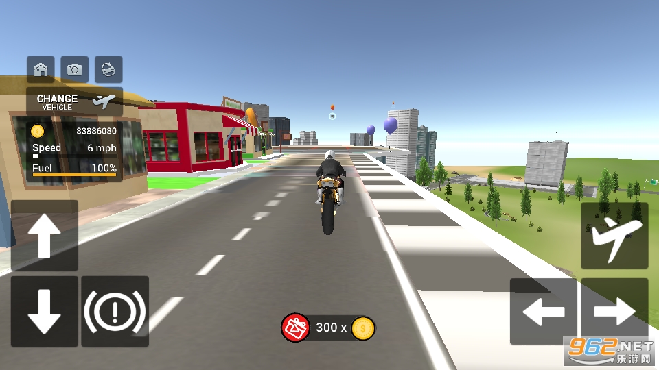 飞行摩托车模拟器