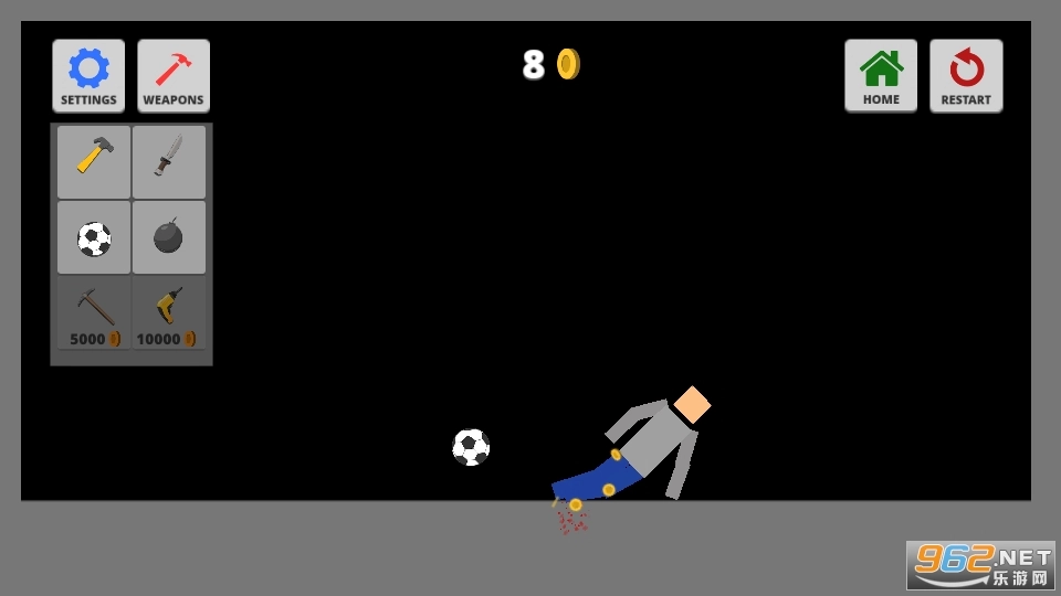 粉末火柴人沙盒游戏