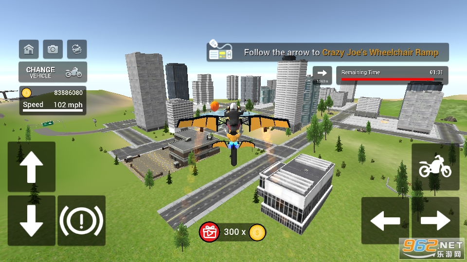 飞行摩托车模拟器