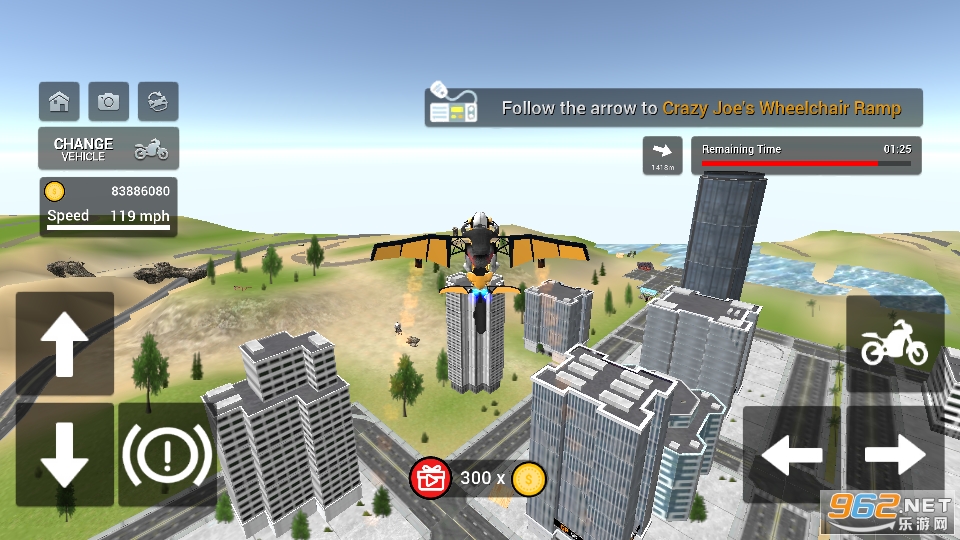 飞行摩托车模拟器